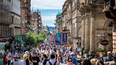 Glasgow high street