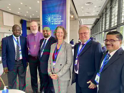 WEA delegation at the conference