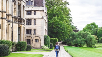 Prayer walking on campus