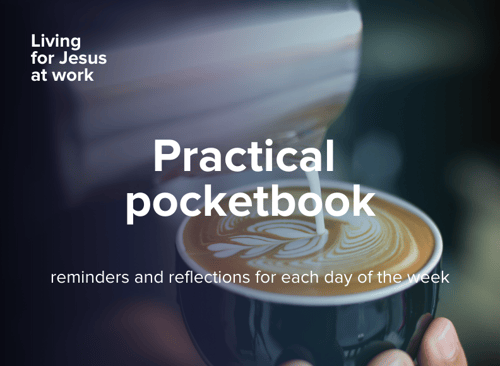 Living for Jesus at work pocketbook card img