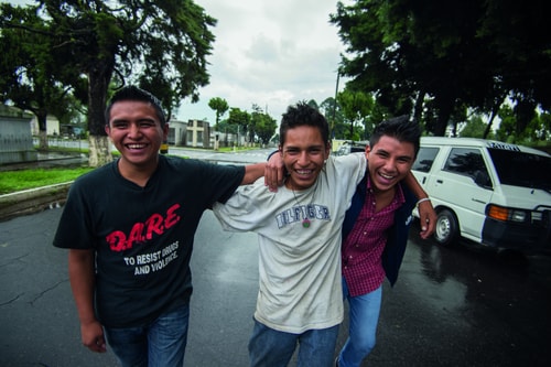 2 former Street living youth who have mentors with street living freind centre