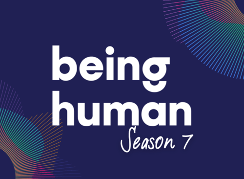 Being human EA podcast web cards 1