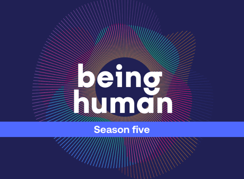 Being human EA podcast web cards