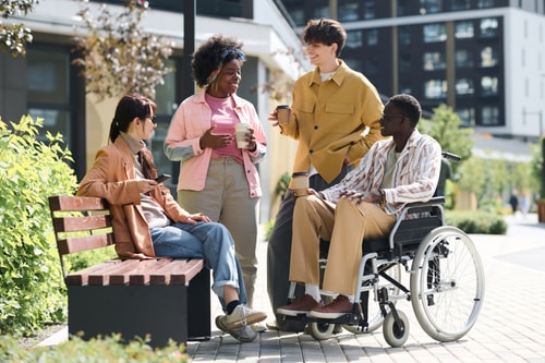 Disabled social group