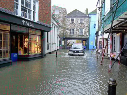Flooding in Cornwall