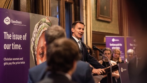 Foreign Secretary Jeremy Hunt