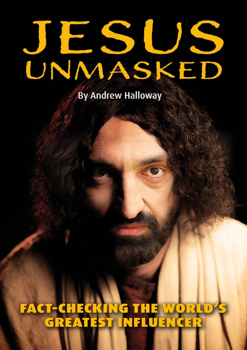 Jesus unmasked A5 booklet cover