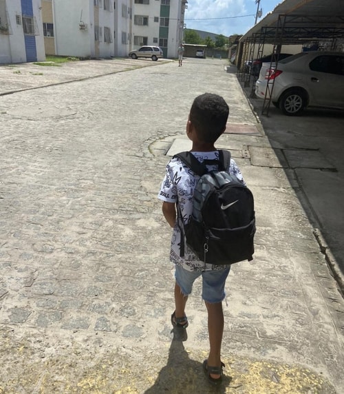 M Going to school cropped