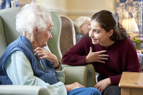 Maria Care Home Befriender NB only to be used with Embracing Age content
