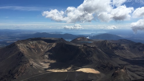 New Zealand volcano mountains
