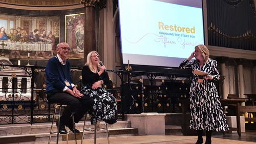 Restored2 founders and bekah