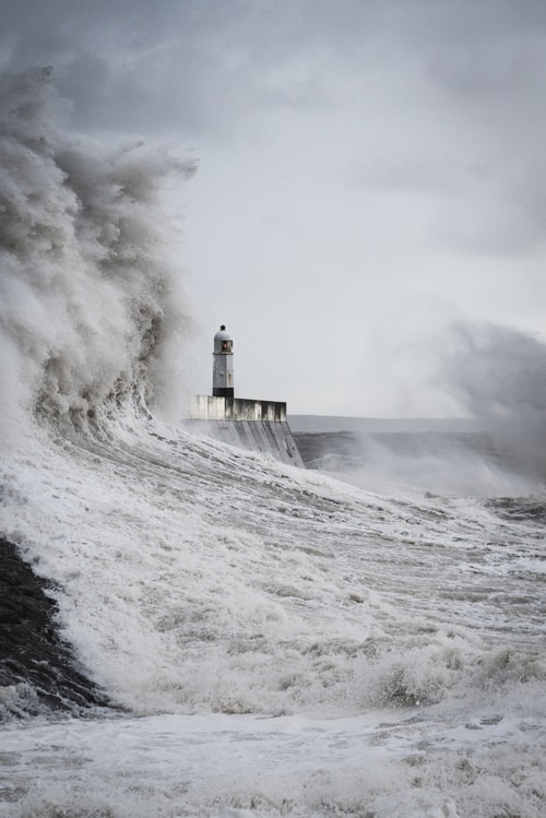 Storm Porthcawl UK