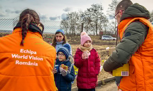 World Vision responds Romania