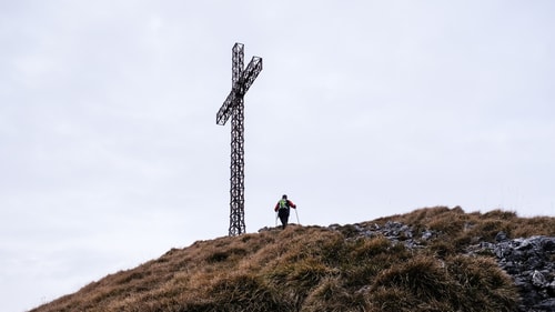 Hill metal cross