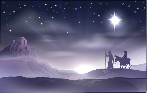 I Stock Mary and Joseph