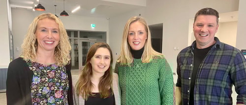 Laura, Lisa, Danielle & David (NI Team)
