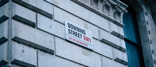 Downing Street Street Sign