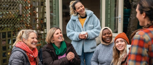 Idea stock image love your neighbour 2022