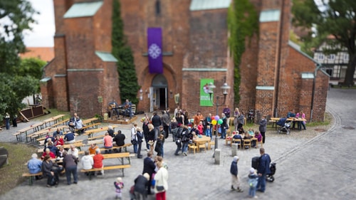 Community church festival by cinoby on istock