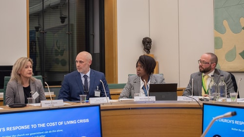 Panel discussion at parliamentary event