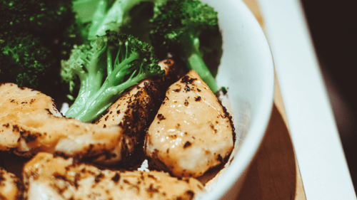 Healthy meal landscape