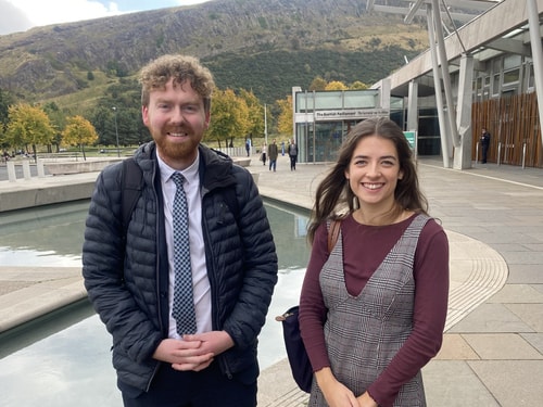 CSE Event outside Holyrood