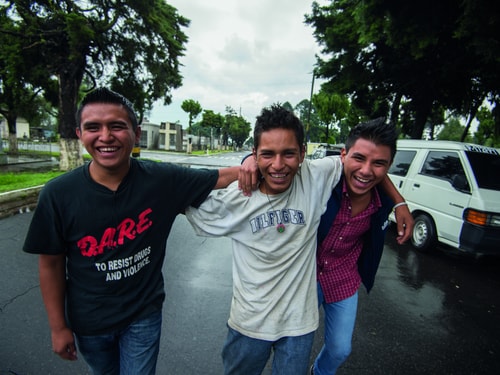 2 former Street living youth who have mentors with street living freind centre