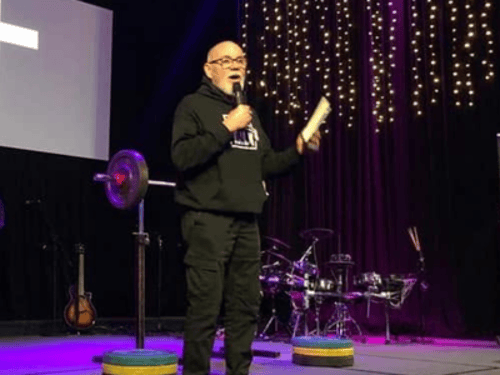 Arthur preaching second image