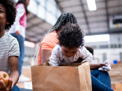 Food Bank child