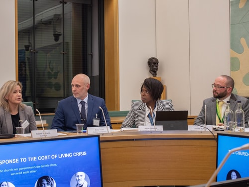 Panel discussion at parliamentary event