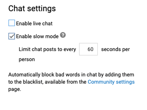Youtube comments