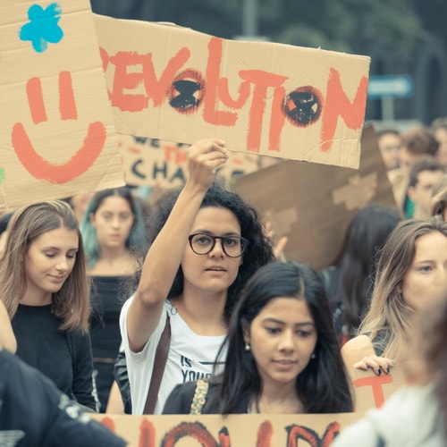 Gen z Protest mick de paola unsplash