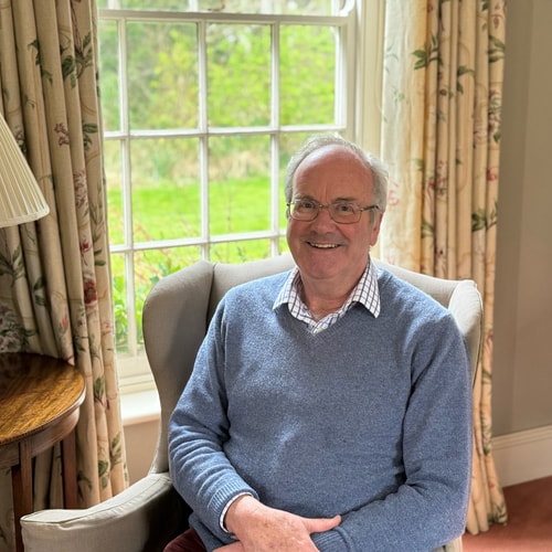 Matthew Hutton portrait by Alexandra Hutton